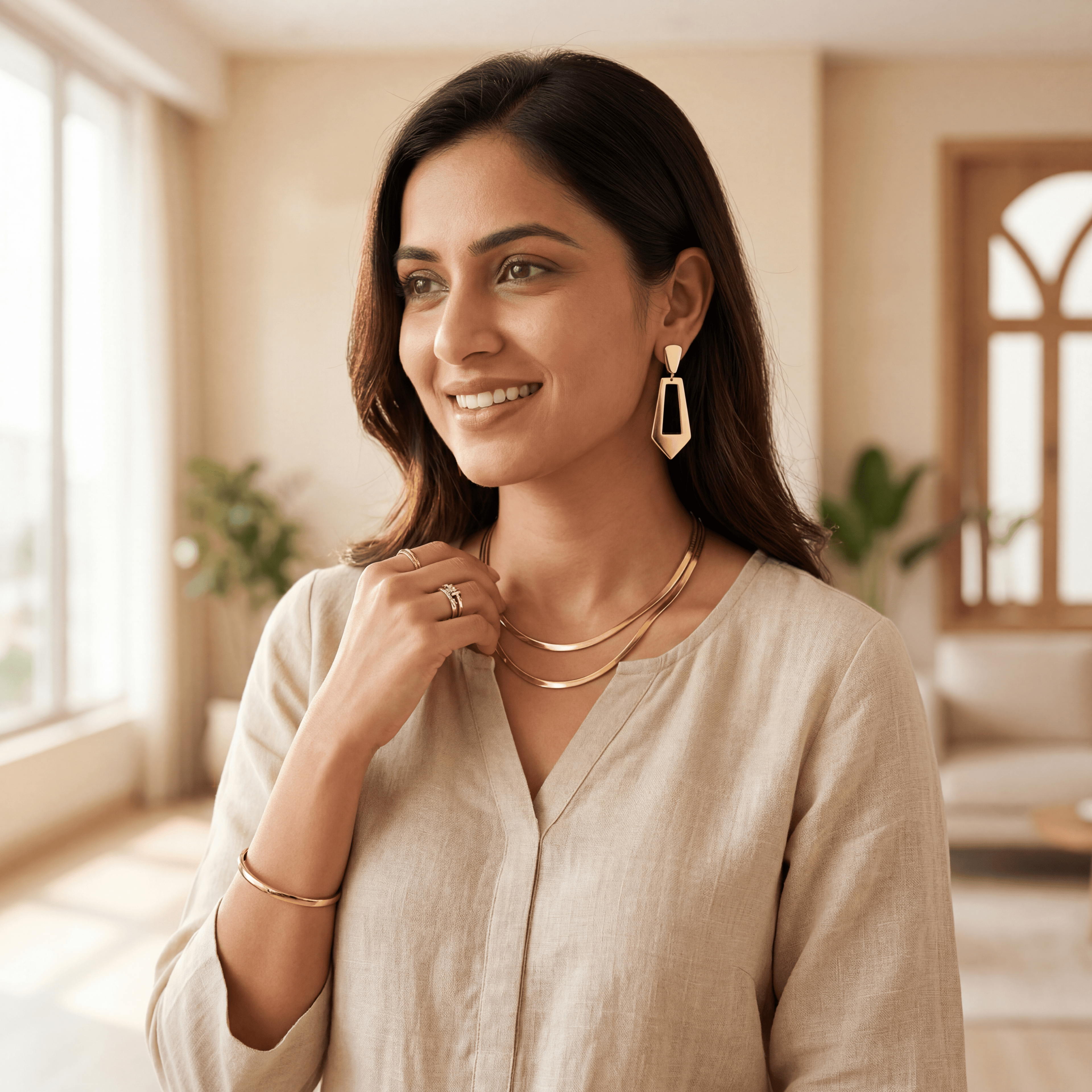 Anti-Tarnish Jewellery for Women | Waterproof & Long-Lasting Shine