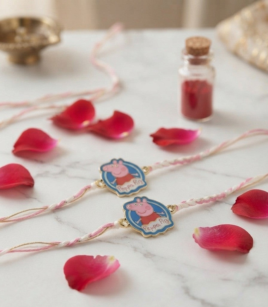 Peppa Pig Rakhi for Kids | Rakhis for Tiny Hands