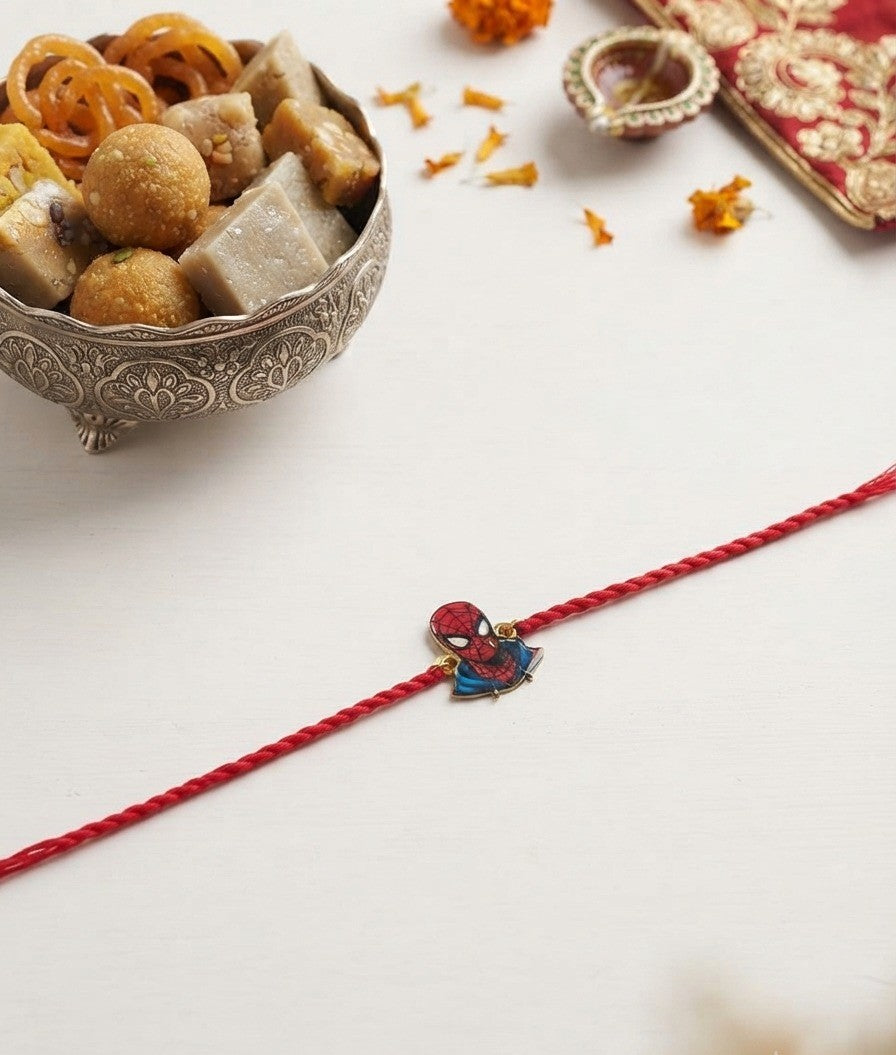 Spider Man Rakhi for Kids | Cartoon Character Rakhi | Rakhi for Tiny Hands