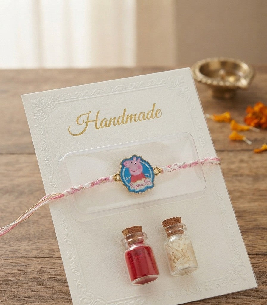 Peppa Pig Rakhi for Kids | Rakhis for Tiny Hands
