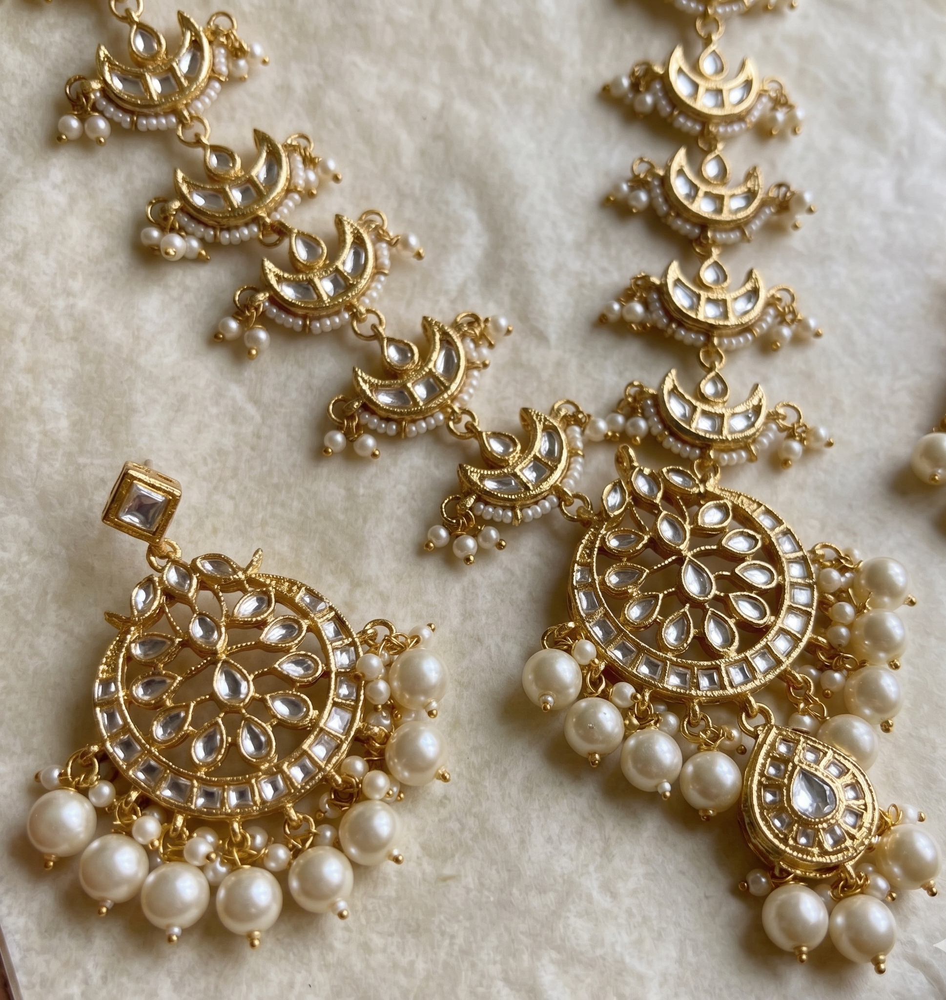 Meenakshi long necklace set