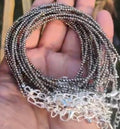 Pyrite anklet - 2mm