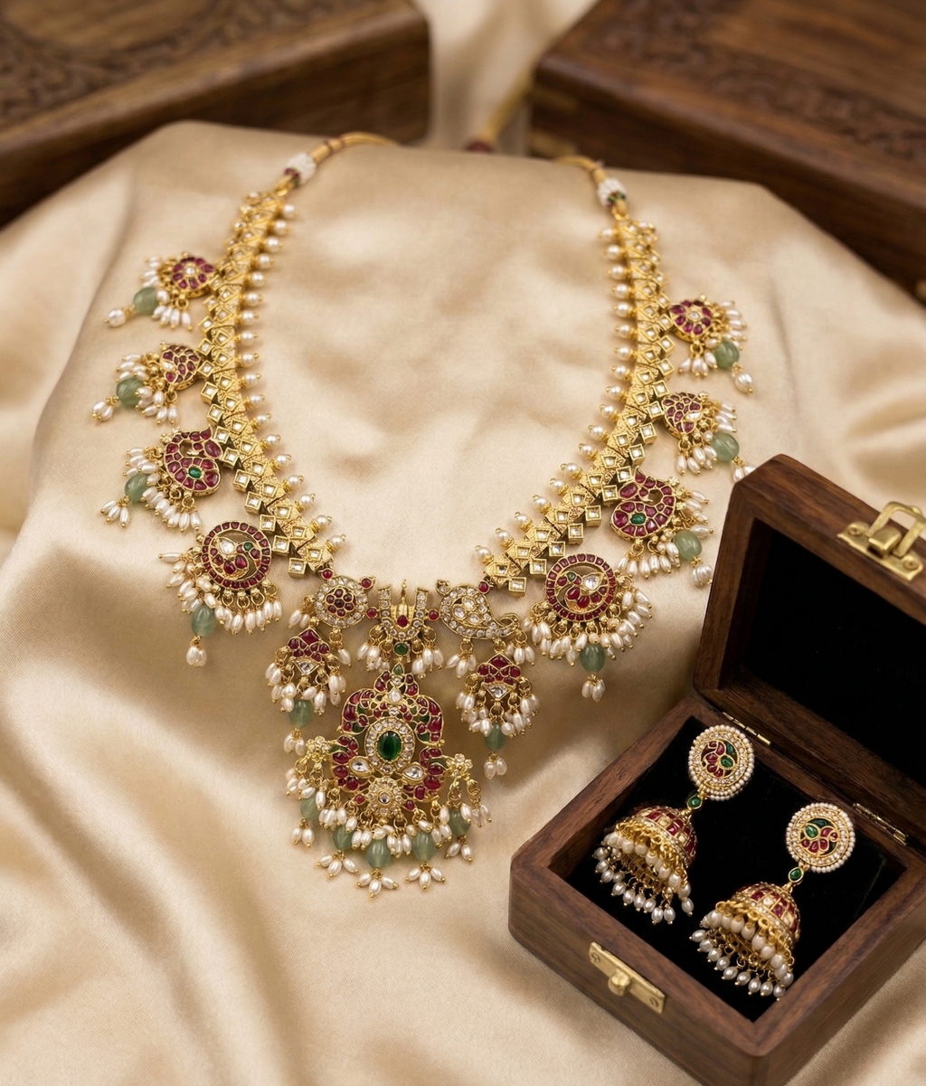 Raysha kemp necklace set
