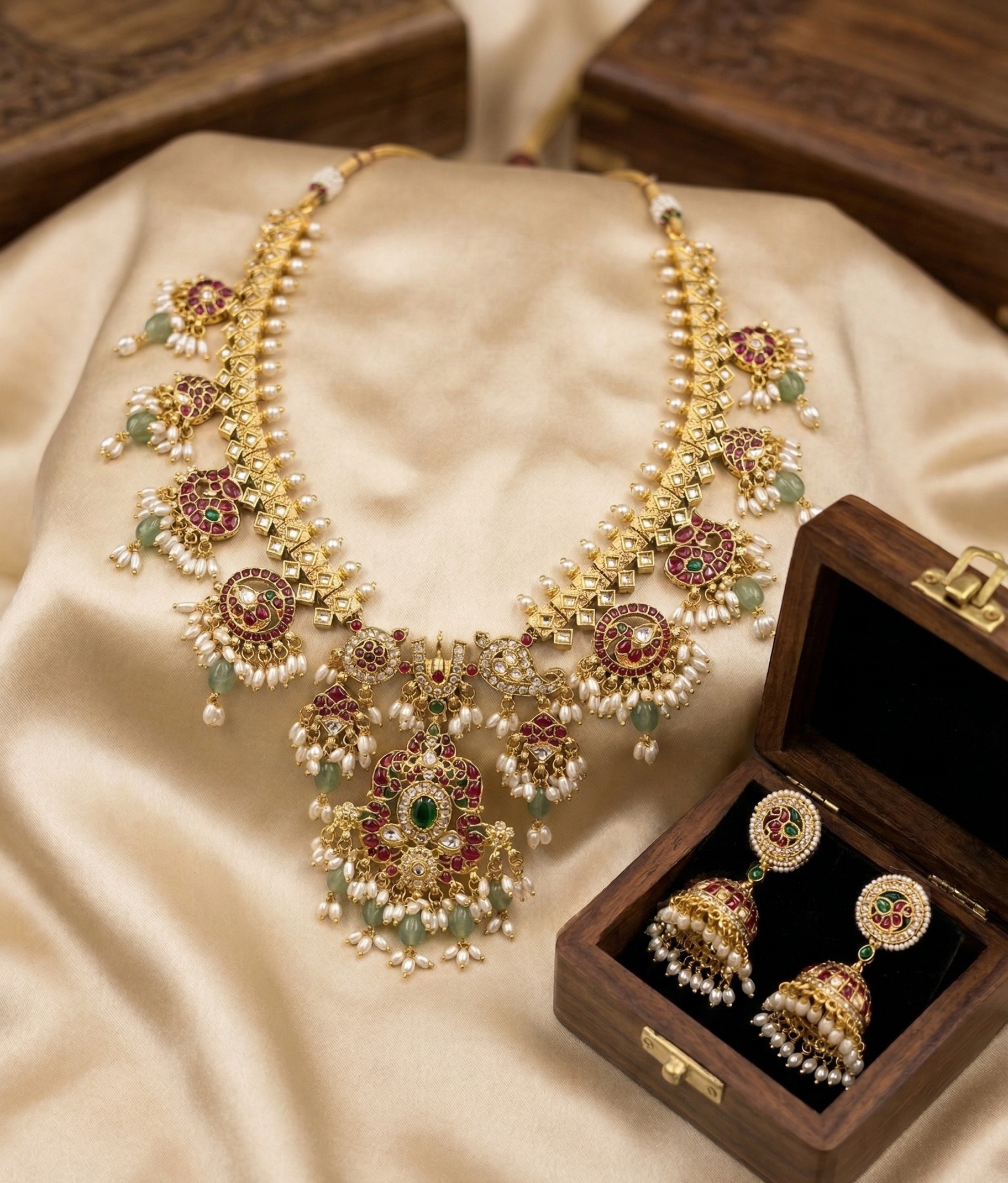Raysha kemp necklace set
