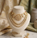 Akshara kundan choker necklace - set of 2 necklaces