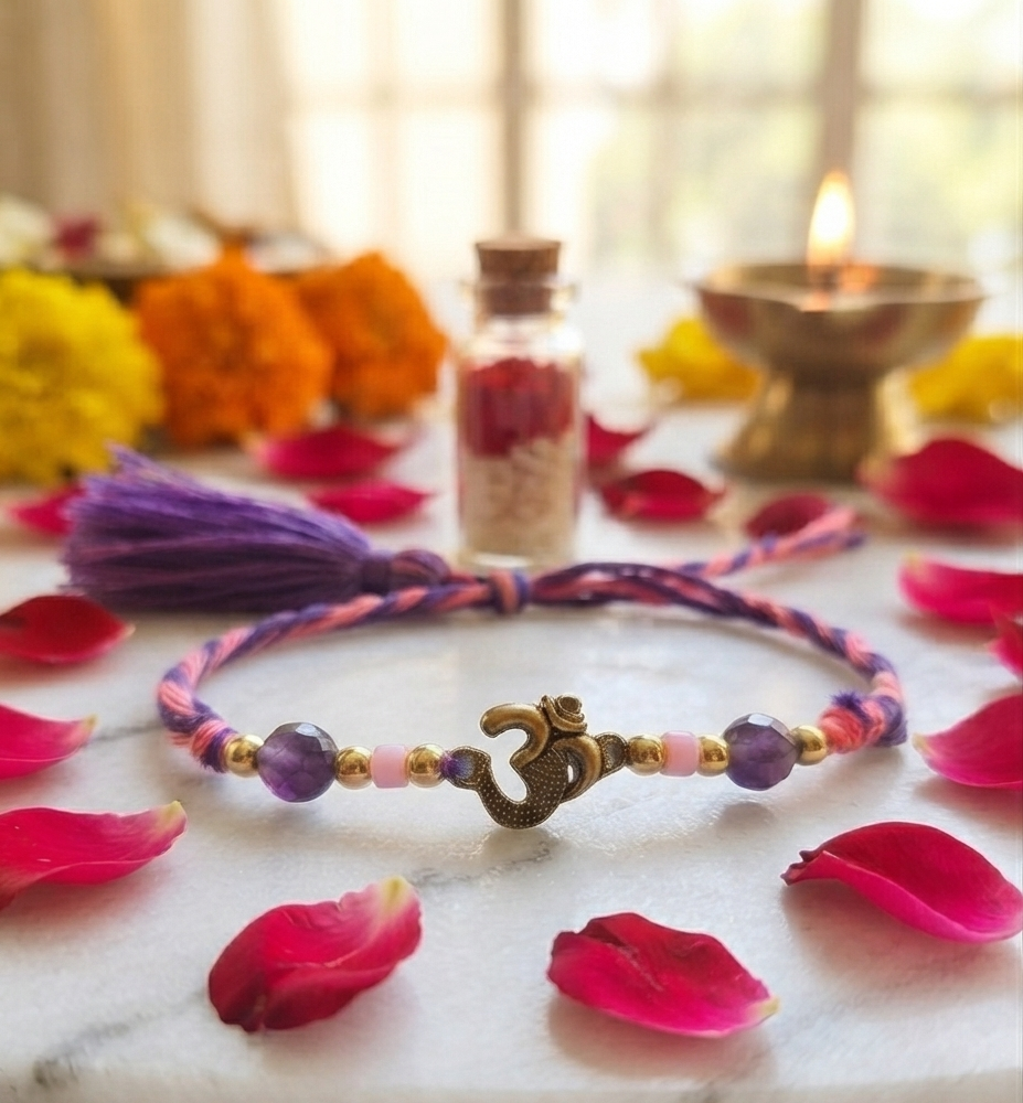 Om Rakhi for brother| Pack of 5 rakhis