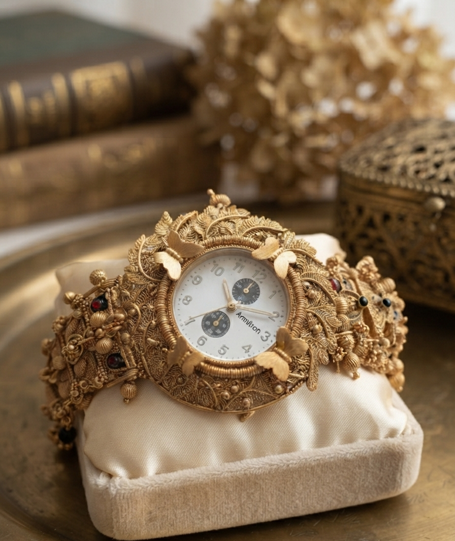 Watch bracelets for women or bhabhi| Heritage watch bracelets - Design 1