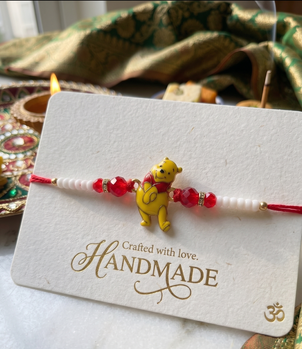 Pooh and Aeroplane Combo rakhis | Rakhi Combo