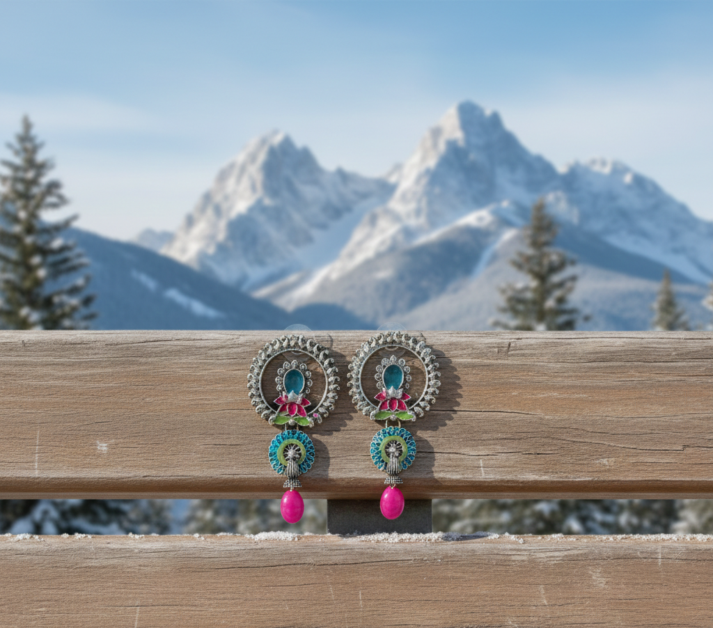 Tanisha multicolor drop earrings