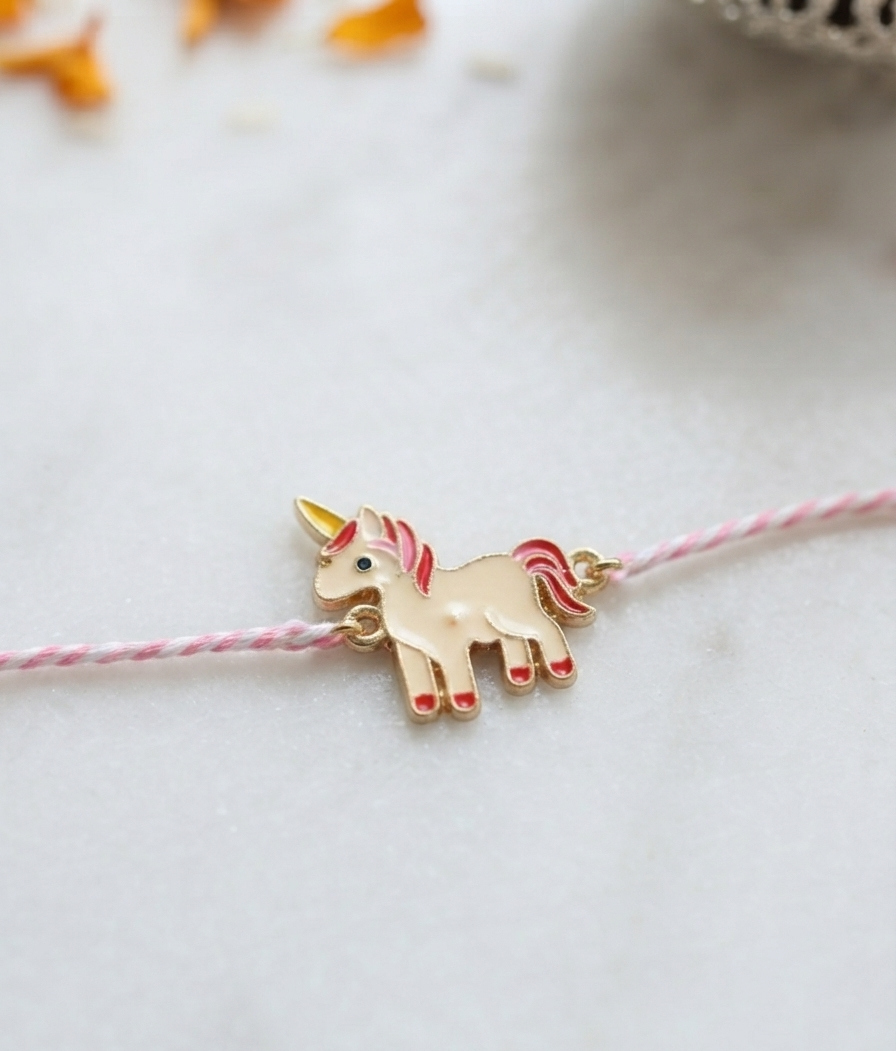 Unicorn Rakhi for Kids | Unisex Rakhi | Cartoon Character for Kids | Rakhi for Tiny Hands