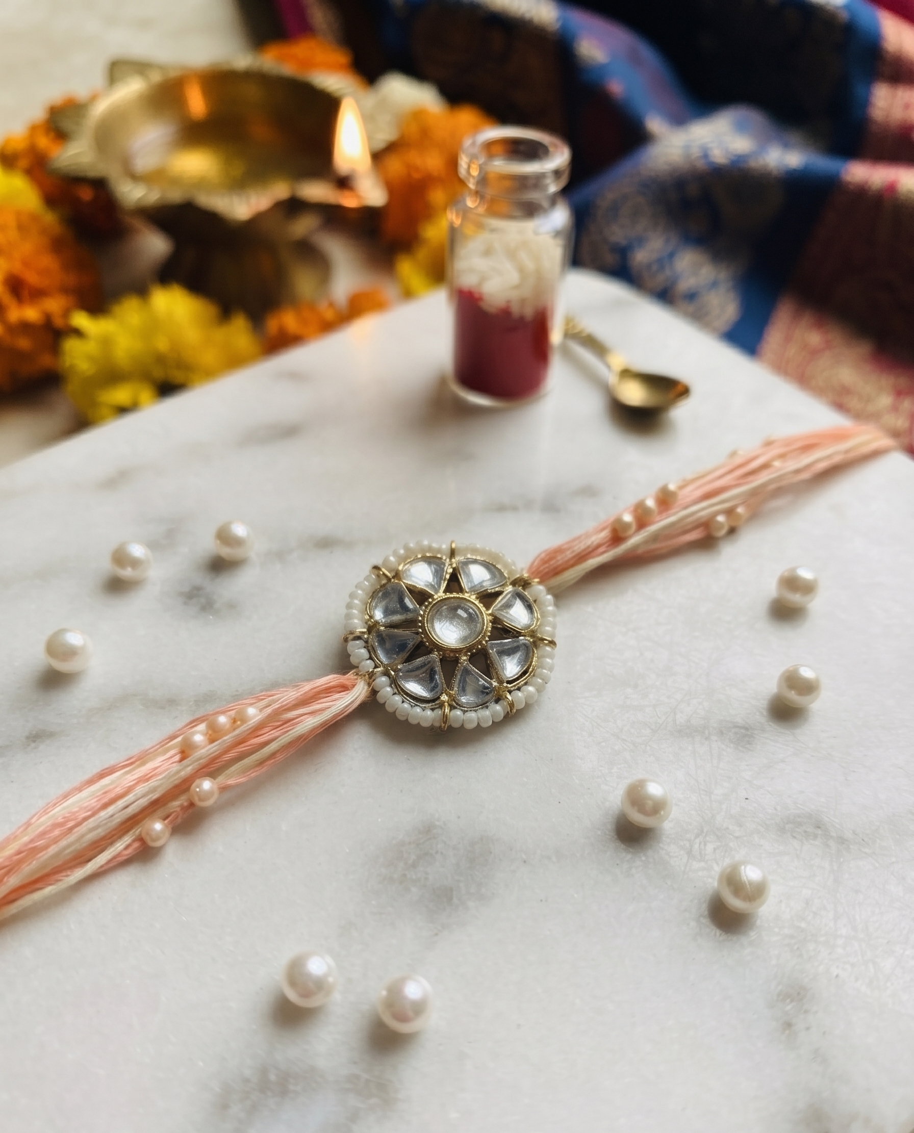 Premium Rakhi Collection for Brother| Designer Rakhi| Kundan Rakhi for Bhai