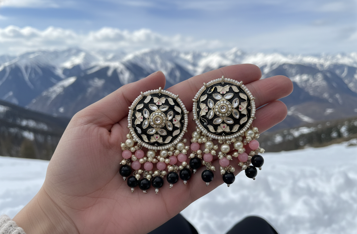 Sargun stud earrings for women