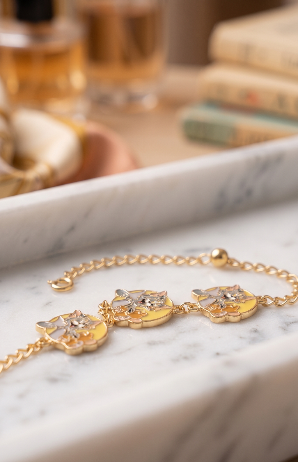 Tom & Jerry Kids Charm Bracelet