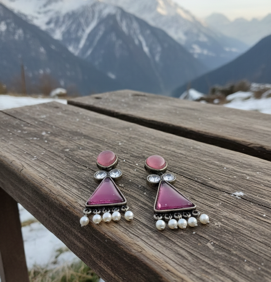 Ananya Statement Drop Earrings