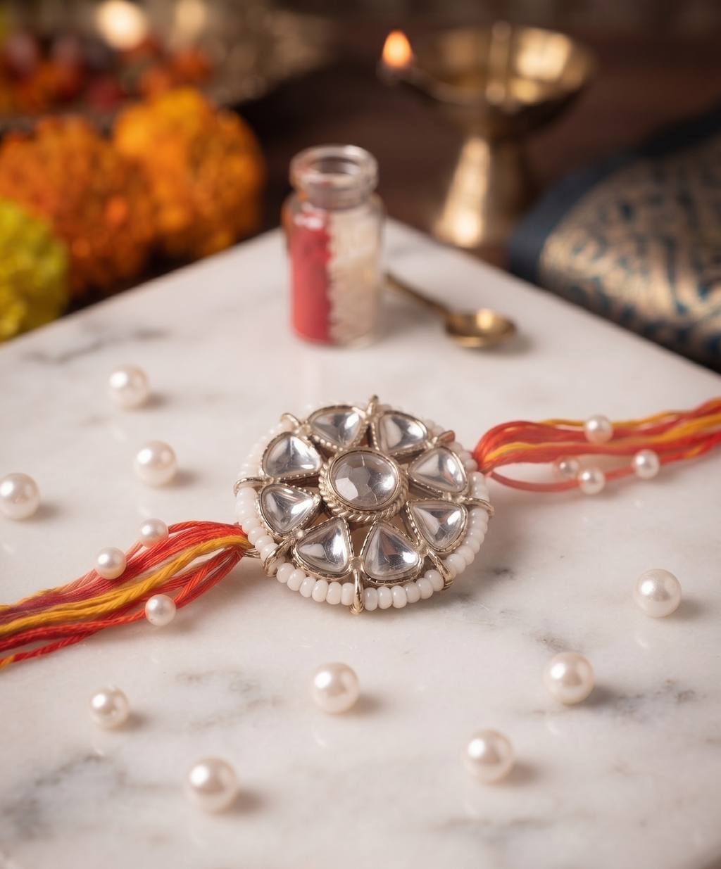Premium Rakhi Collection for Brother| Designer Rakhi| Kundan Rakhi for Bhai