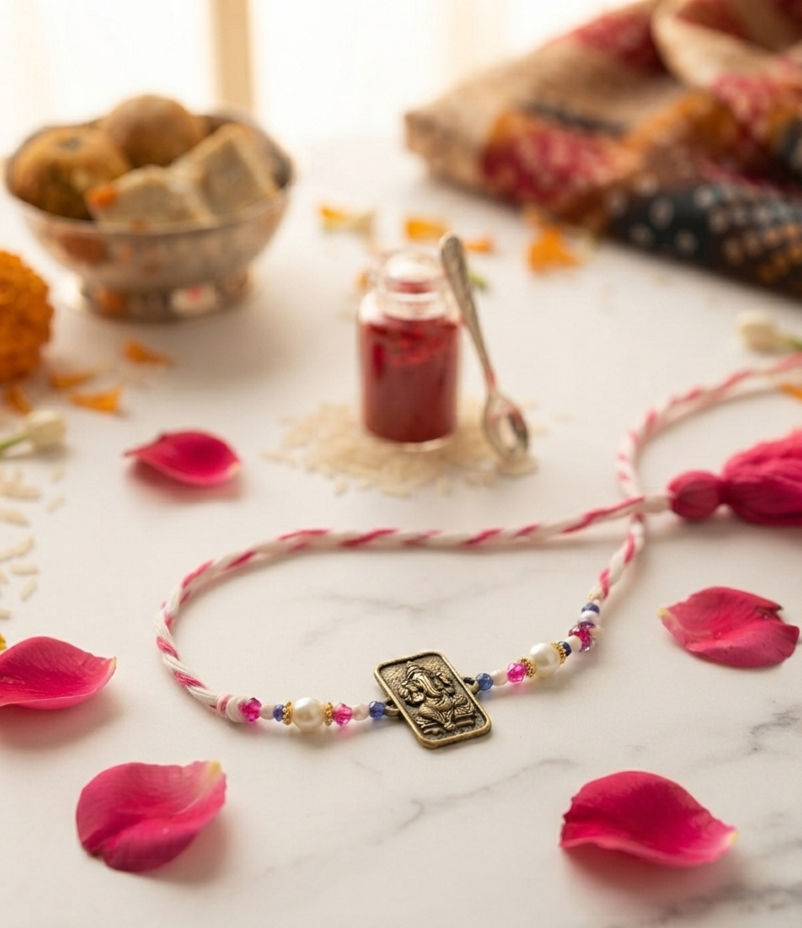 Ganesha rakhi for brother | Rakhis for bhai