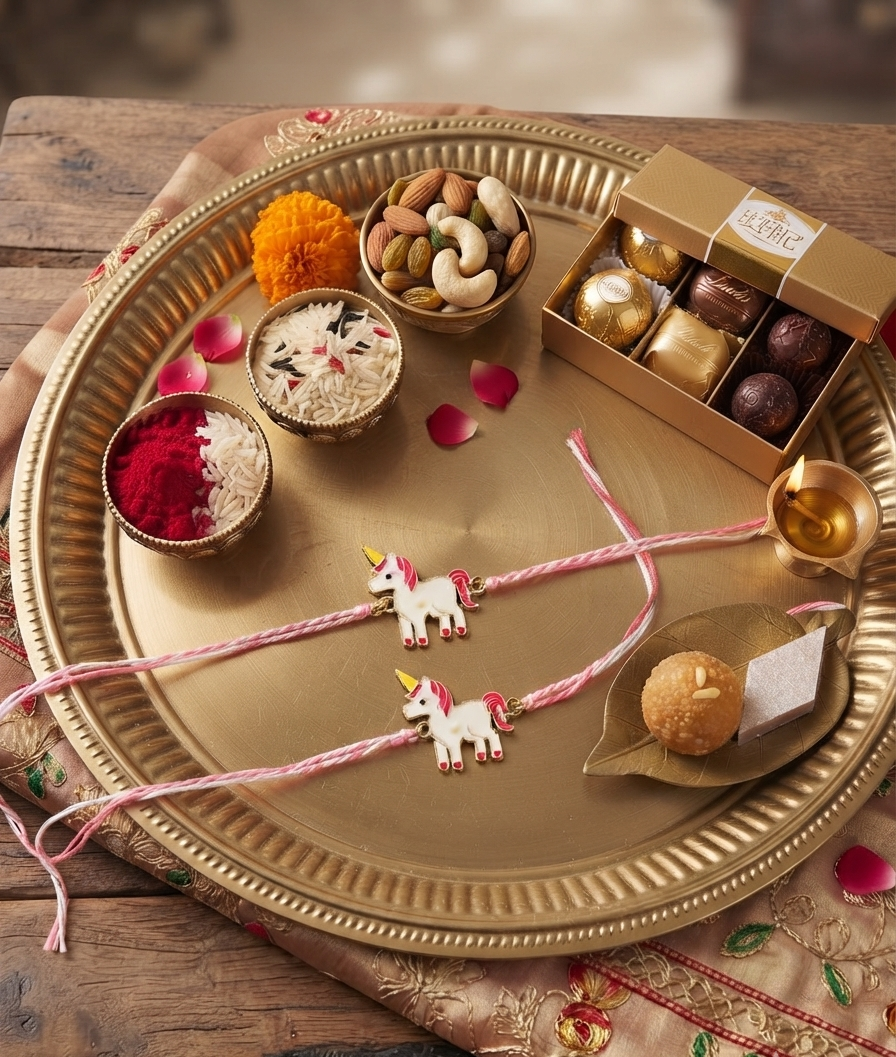Unicorn Rakhi for Kids | Unisex Rakhi | Cartoon Character for Kids | Rakhi for Tiny Hands
