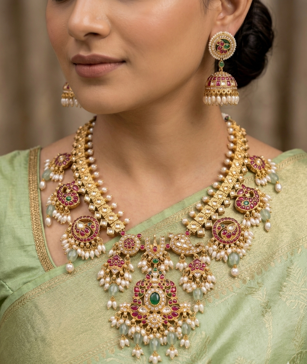 Raysha kemp necklace set