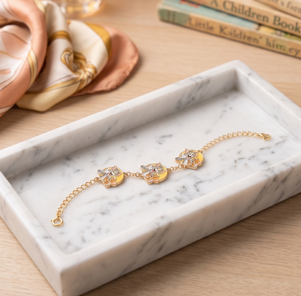 Tom & Jerry Kids Charm Bracelet