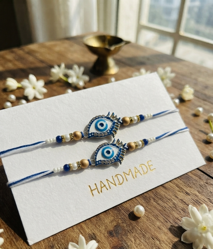 Evil eye rakhi for brother
