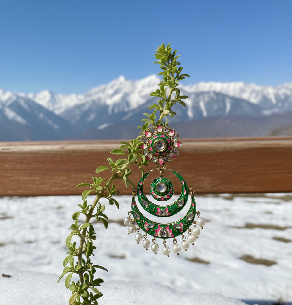 Hareem Meenakari Chandbalis