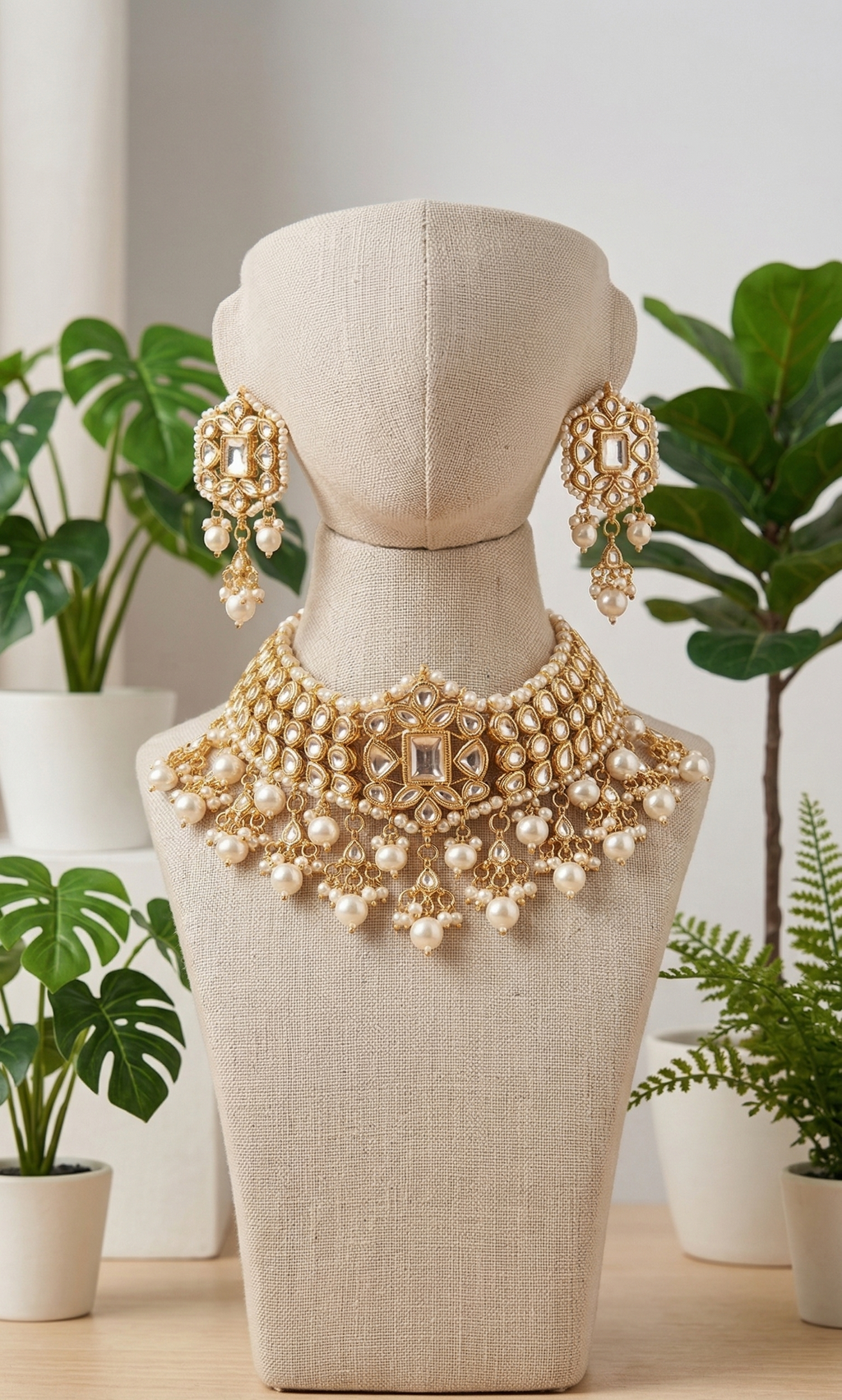 Raanjhan choker necklace set