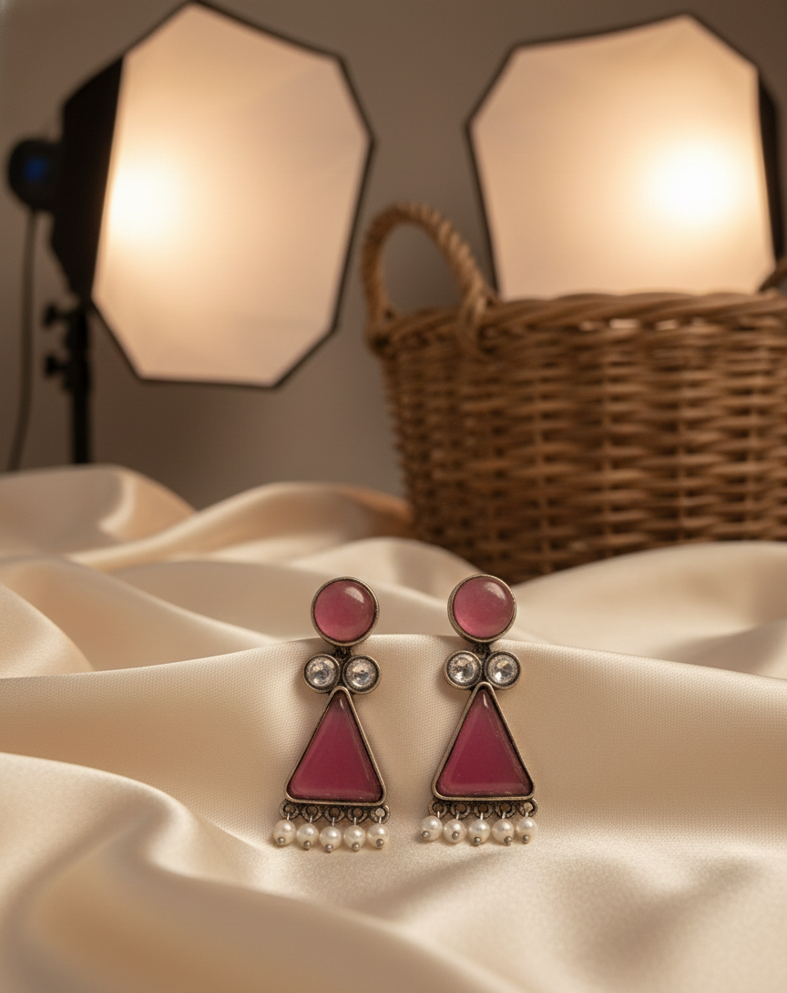 Ananya Statement Drop Earrings