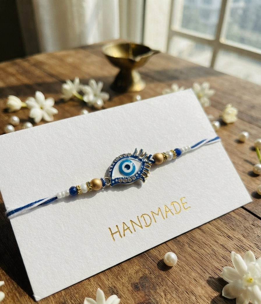 Evil eye rakhi for brother