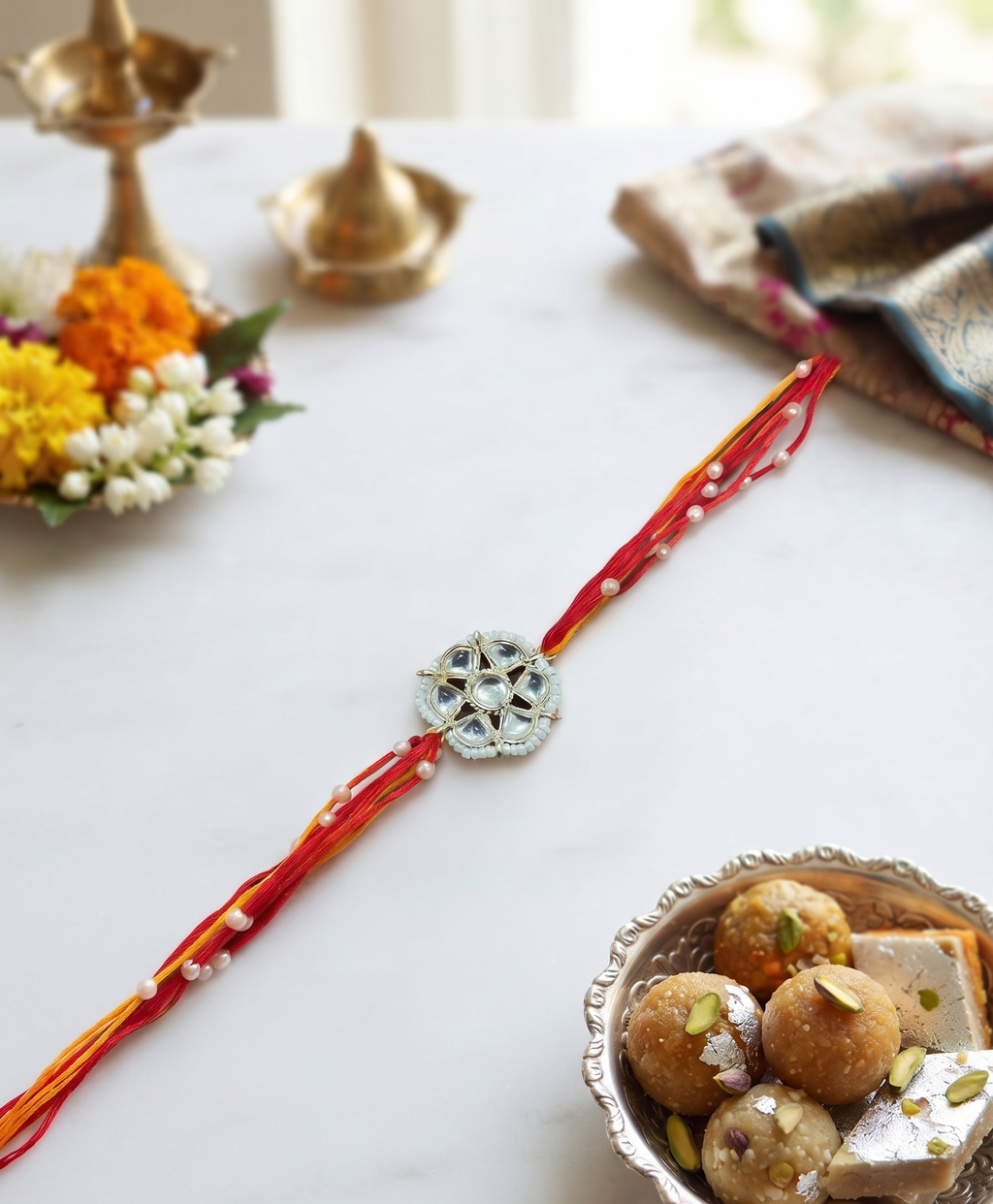 Premium Rakhi Collection for Brother| Designer Rakhi| Kundan Rakhi for Bhai