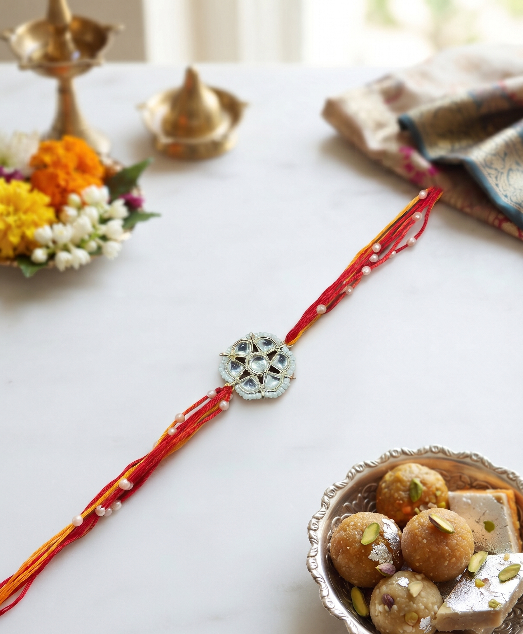 Premium Rakhi Collection for Brother| Designer Rakhi| Kundan Rakhi for Bhai