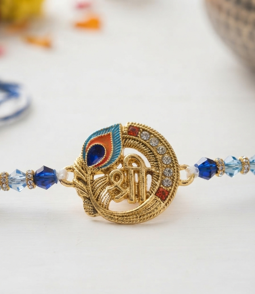 Jai Shri Krishna Rakhi for Brother | Religious Rakhi for Bhai