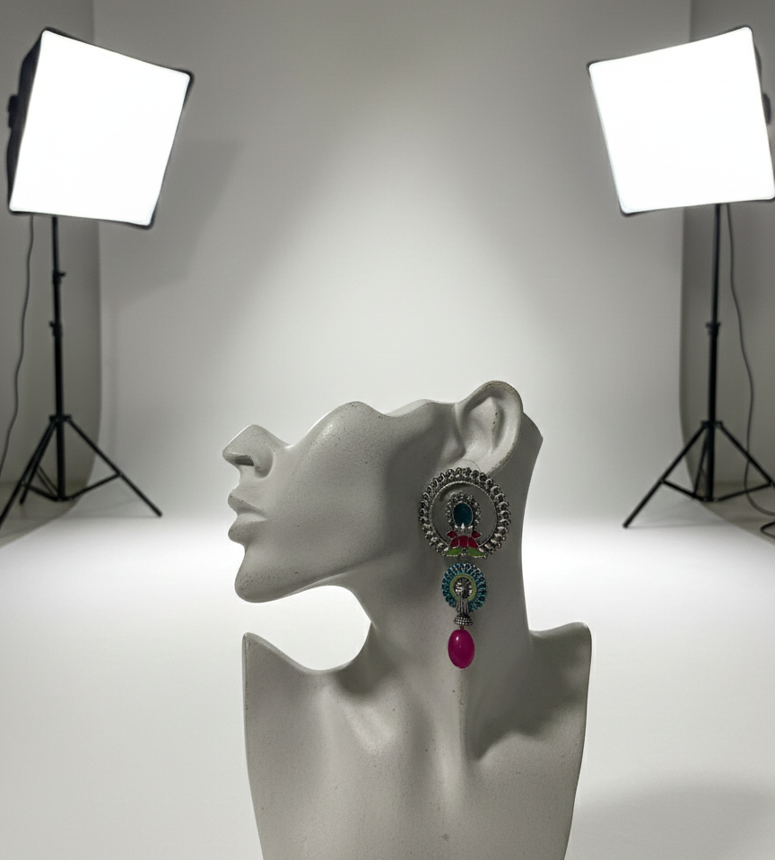 Tanisha multicolor drop earrings