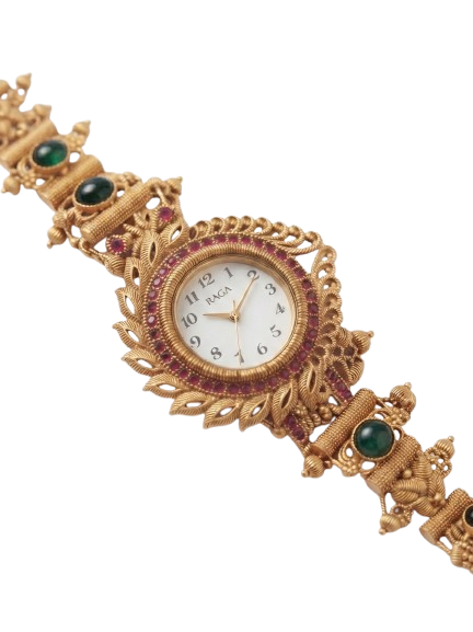 Heritage Watch for Women| Bracelet rakhis for Bhabhi| Heritage Collection- Design 2