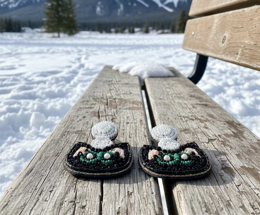 Kat eye Handmade earrings