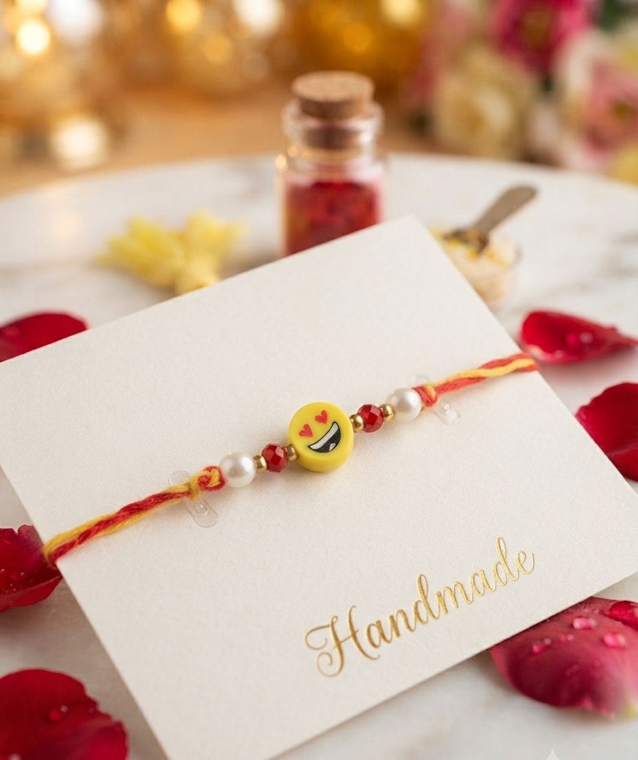 Kids Smiley Rakhi | Pack of 3