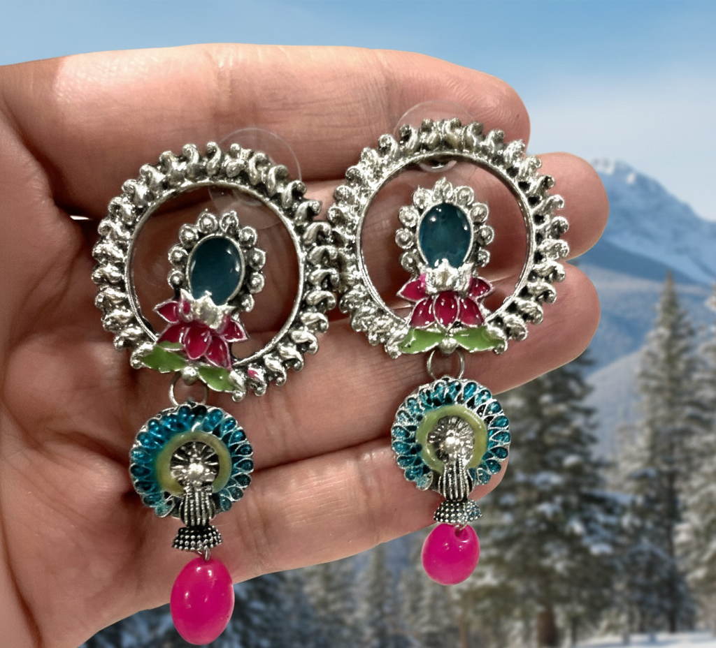 Tanisha multicolor drop earrings