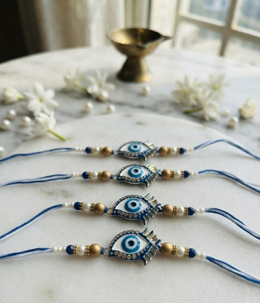 Evil eye rakhi for brother