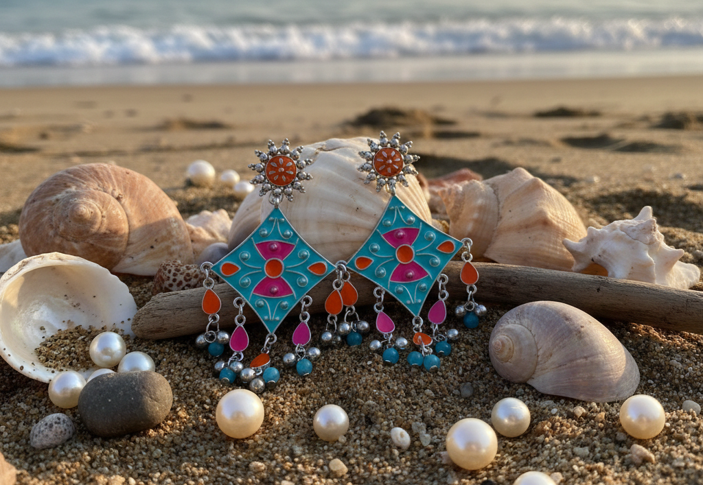 Amrapali chandbali earrings for women