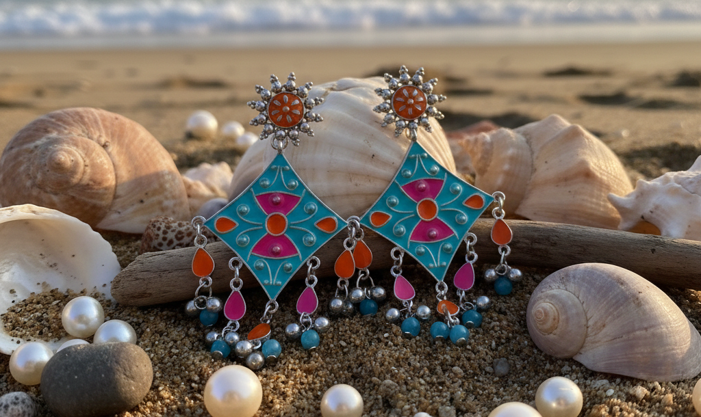 Amrapali chandbali earrings for women