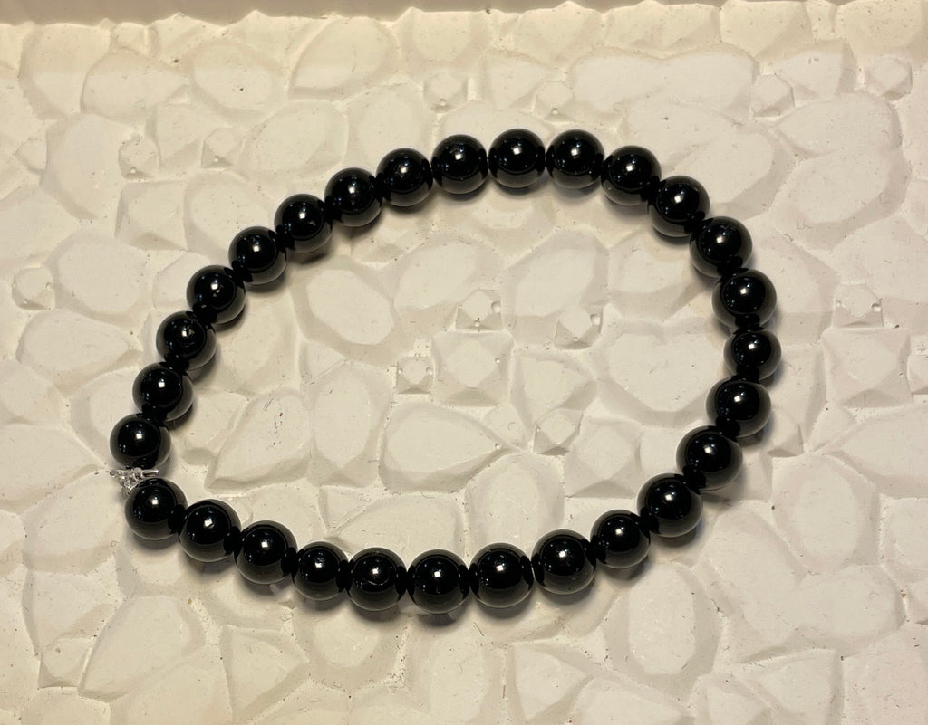 Black tourmaline crystal bracelet- the protector