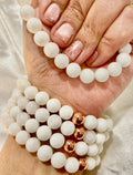 Mother of Pearl crystal bracelet