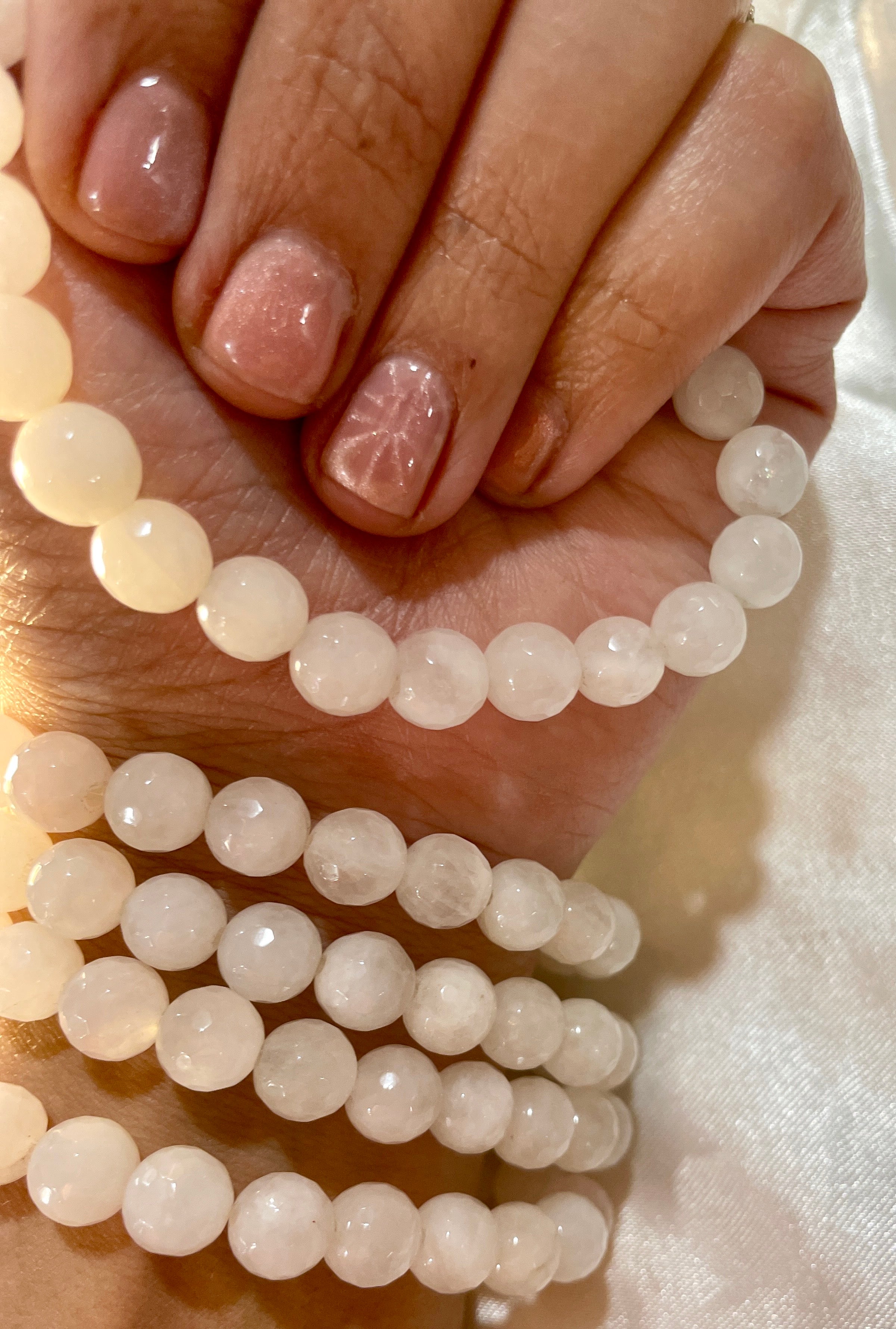 Rose Quartz crystal bracelet - the love crystal