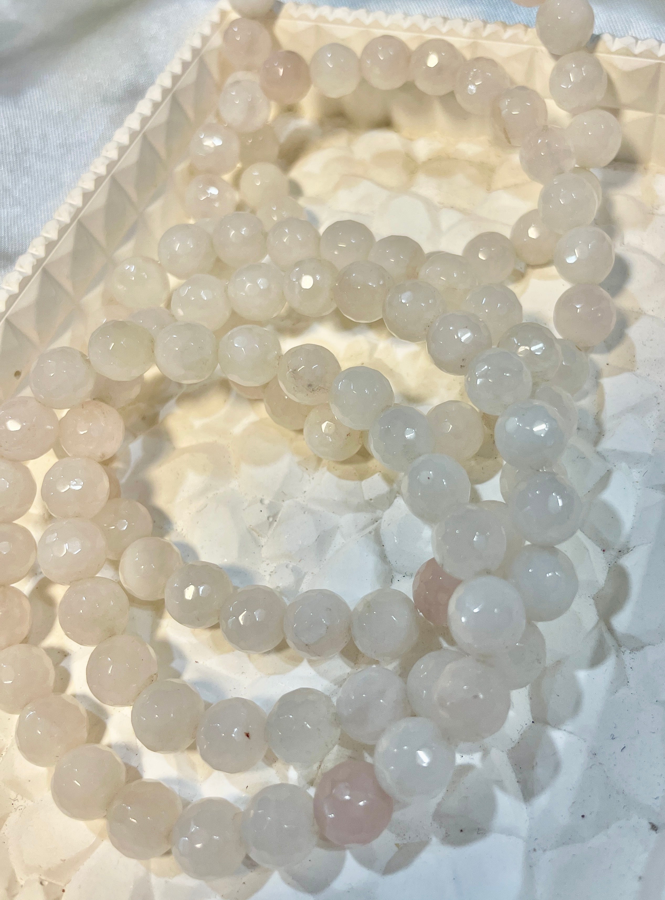 Rose Quartz crystal bracelet - the love crystal