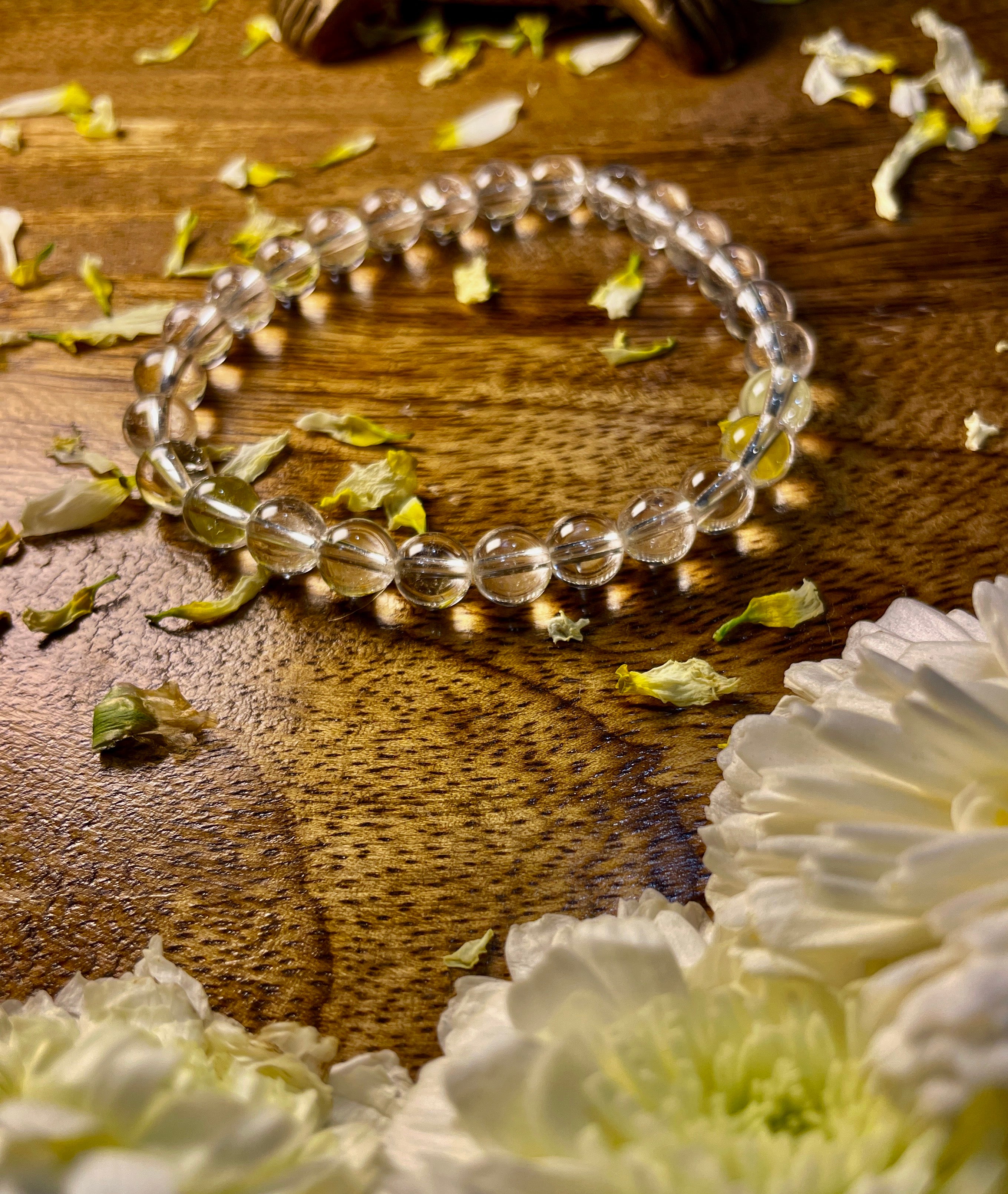 Keisha Rants Design Clear Quartz bracelet – Tara N Tripti Designs