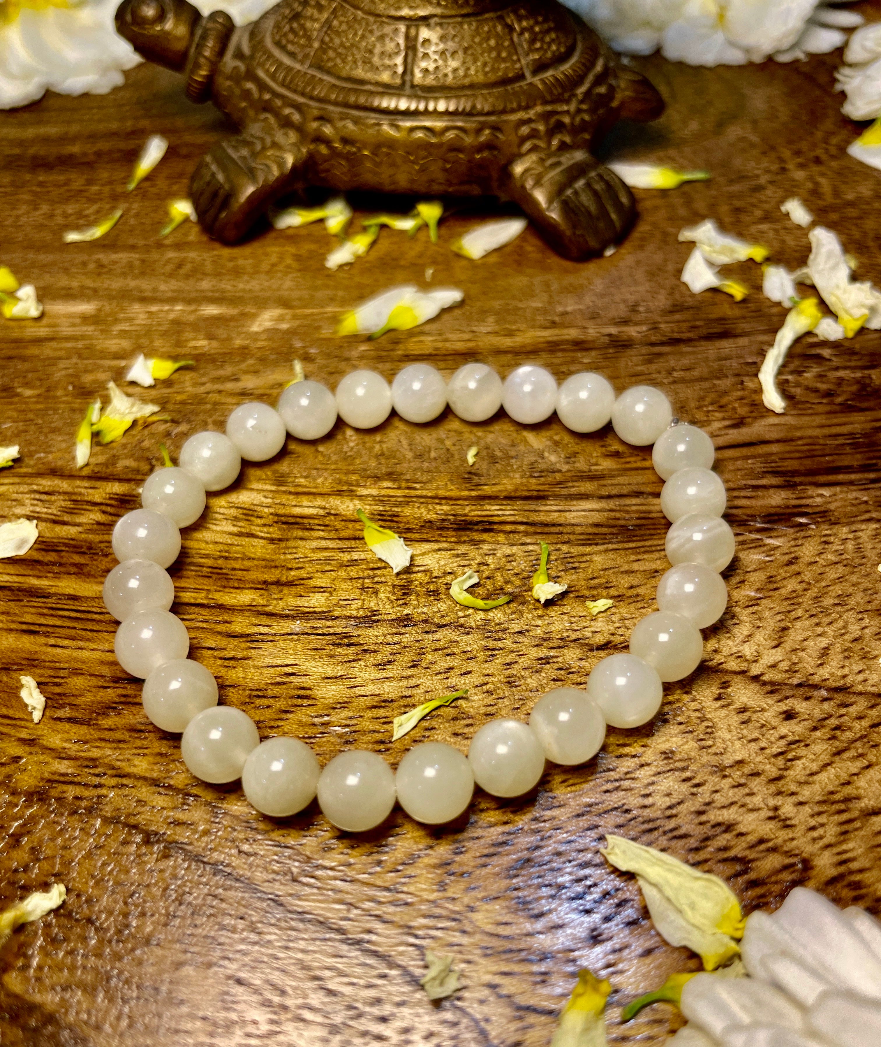 Moon stone crystal bracelet