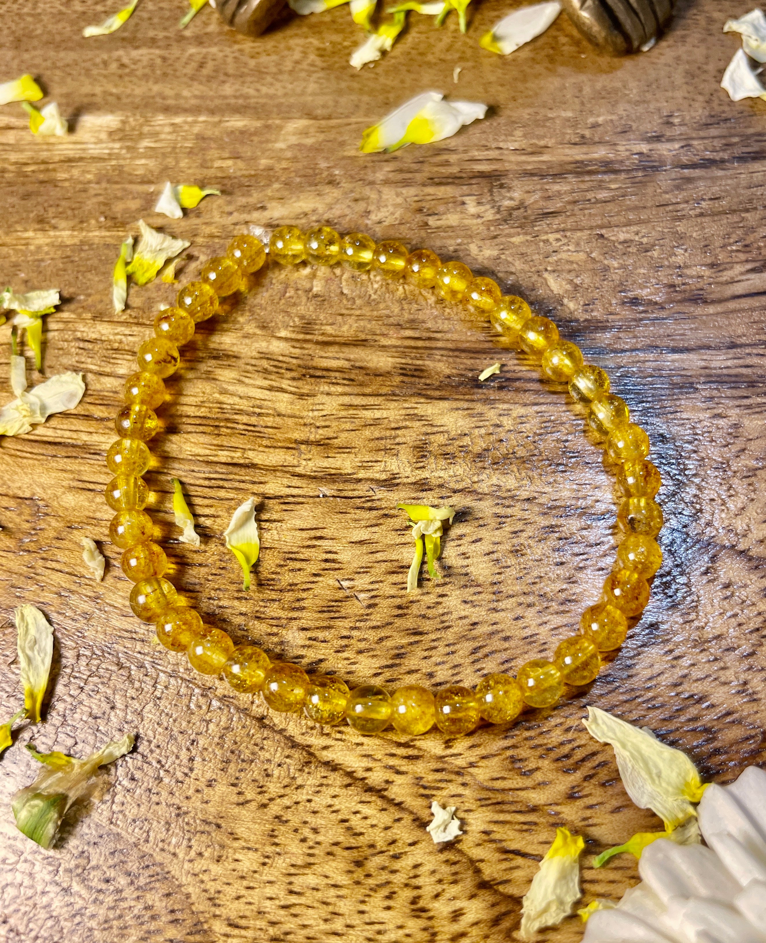 Citrine crystal bracelet - The Merchant Stone