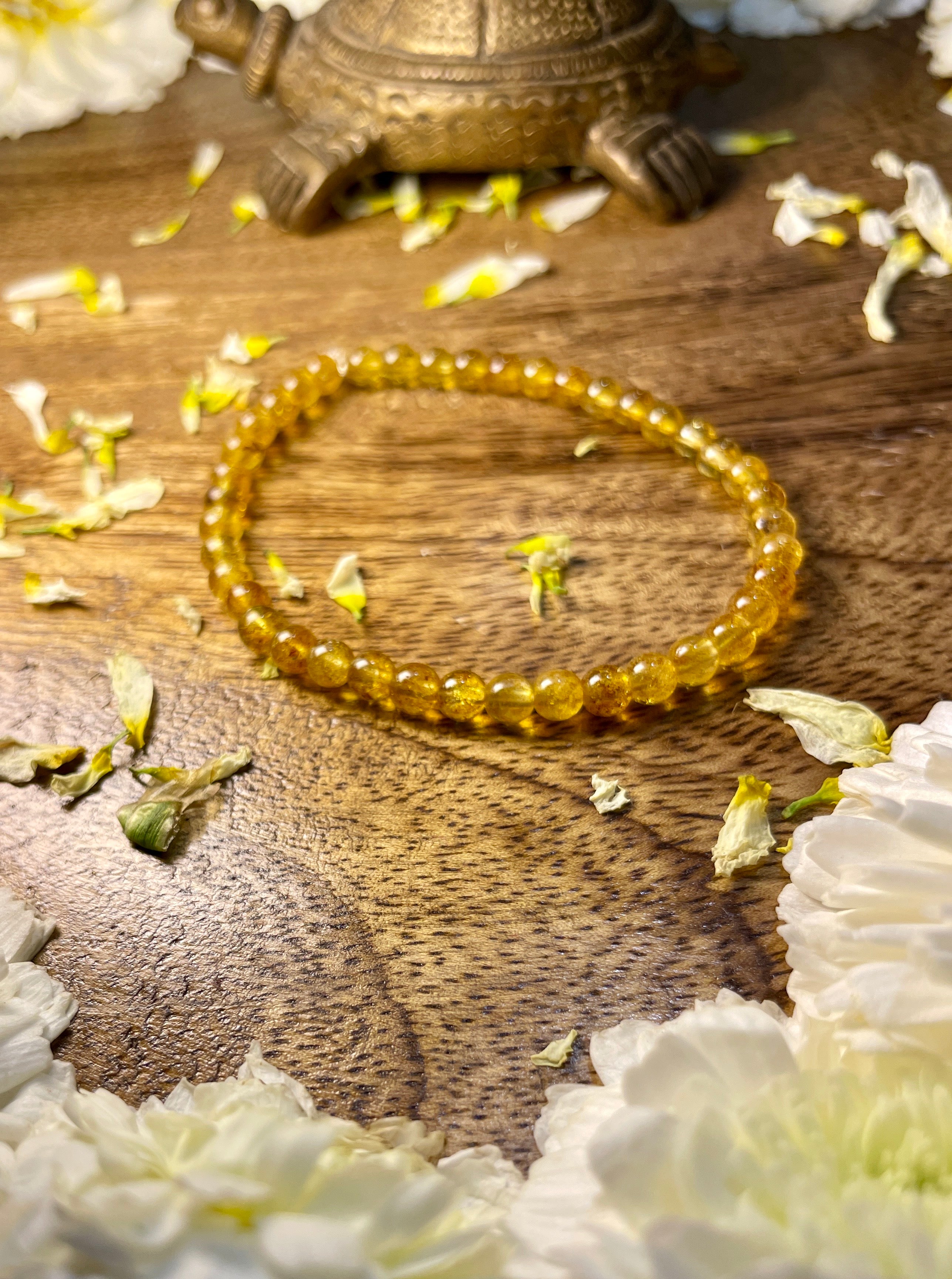 Citrine crystal bracelet - The Merchant Stone