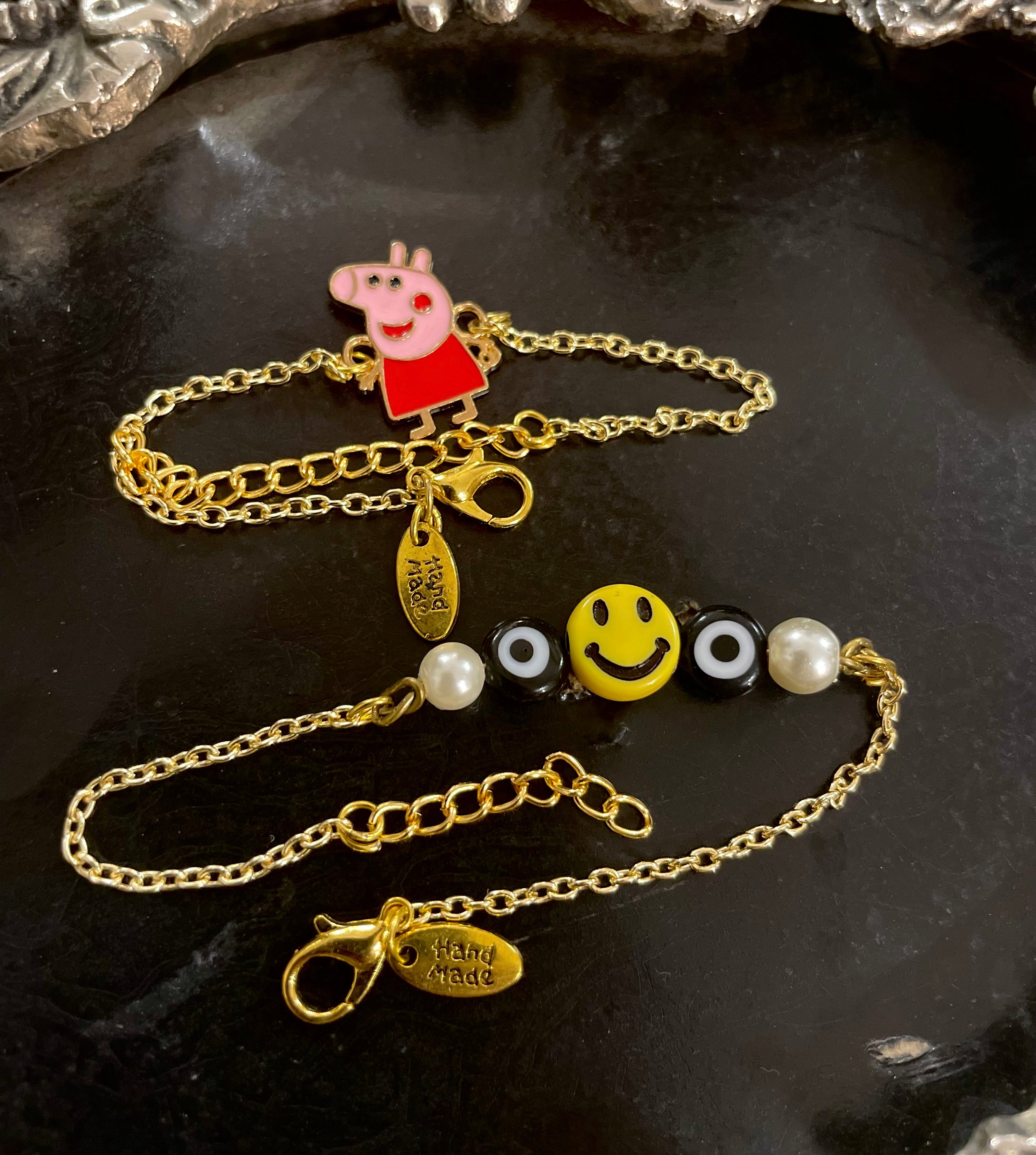 Kids rakhi- pack of 2- Peppa pig and Smileys rakhis for kids
