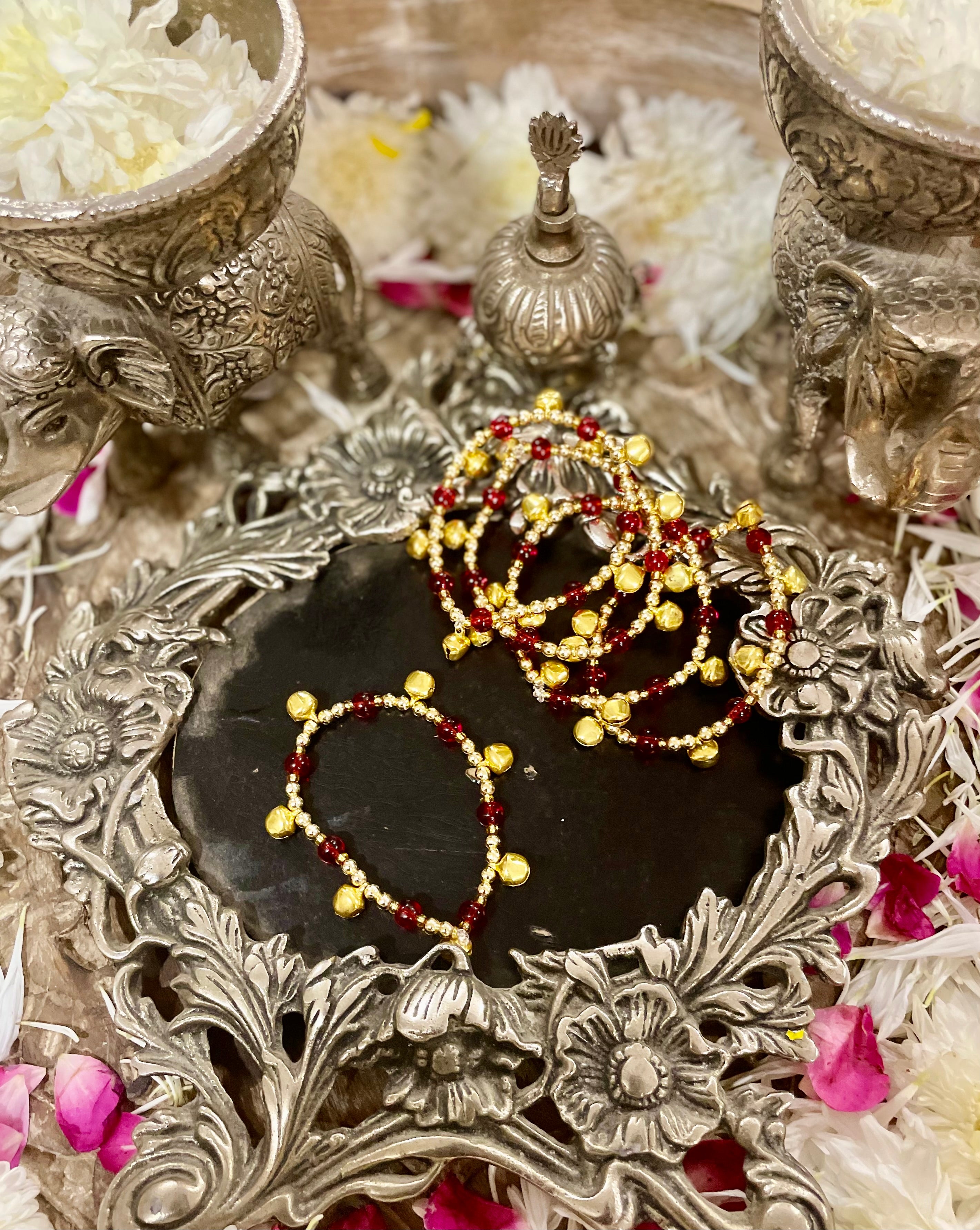 Lumba rakhi for bhabhi- beads bracelet - Pack of 2
