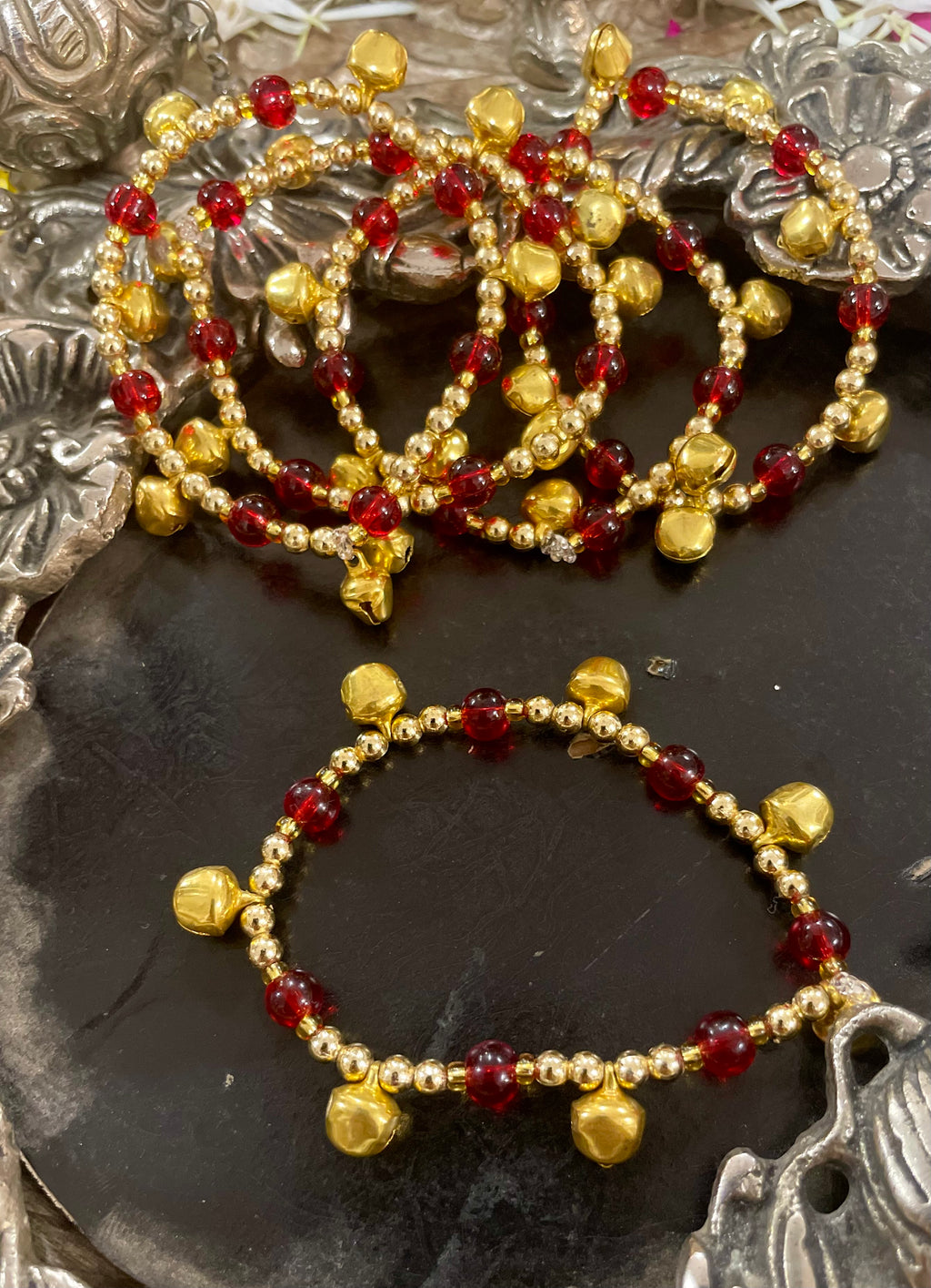Lumba rakhi for bhabhi- beads bracelet - Pack of 2